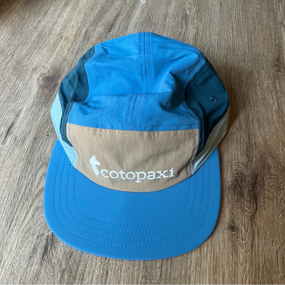 Cotopaxi Blue and Tan Hat